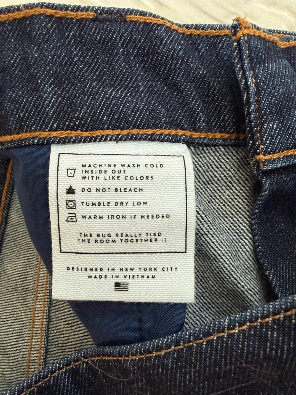 AYR The Tap Jean skirt Sz 28 - Picture 6 of 10